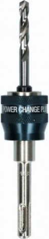 Адаптер для биметаллической коронки BOSCH 7.5х85 мм SDS-plus HSS-G с сверлом [2608522411]