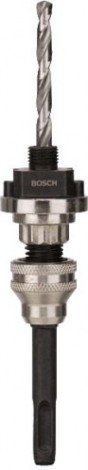 Адаптер для биметаллической коронки BOSCH Standard SDS-plus Q-Lock с центр.сверлом HSS-G [2609390590]