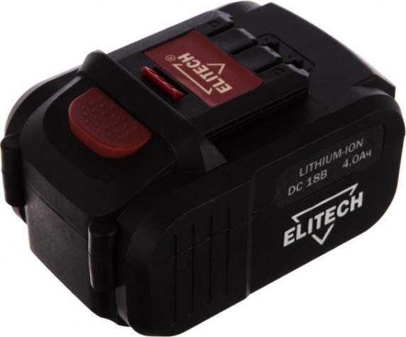 Аккумулятор ELITECH 18,0V 4.0 Ач Li-Ion 1820.067700 [188830]