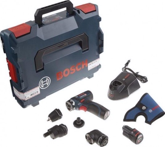 Аккумуляторная дрель-шуруповерт BOSCH GSR 12V-15 FC Set [06019F6000]