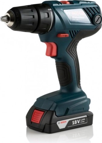 Аккумуляторная дрель-шуруповерт BOSCH GSR 180-LI [06019F8120] 2х1,5 Ач