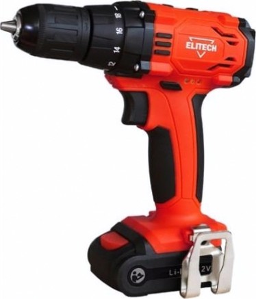 Аккумуляторная дрель-шуруповерт ELITECH ДА 10.8 СЛК2 (2,0Ач) [185288]