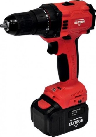 Аккумуляторная дрель-шуруповерт ELITECH ДА 12 БЛ2 (4 А.ч.) [191606]