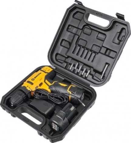 Аккумуляторная дрель-шуруповерт ВИХРЬ ДА-12Л-2К [72/14/7]