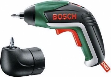 Аккумуляторная отвертка BOSCH IXO Medium c угловой насадкой [06039A8021]
