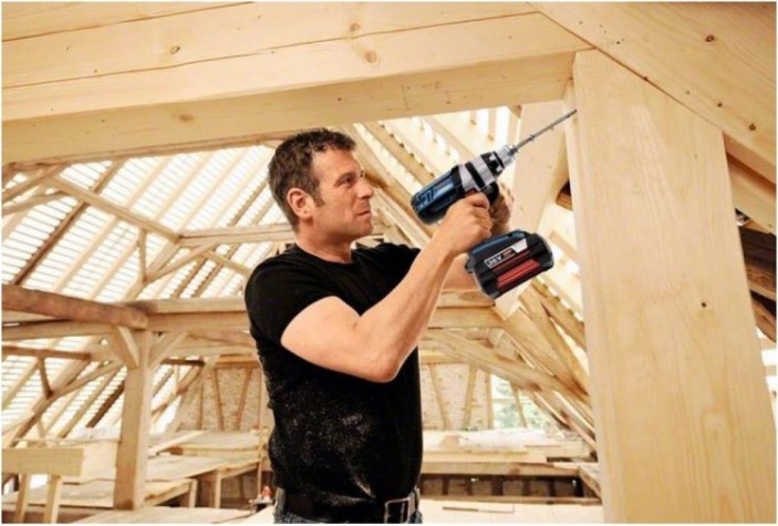 Аккумуляторный шуруповерт BOSCH GSB 36 VE-2-LI ударная [06019C1100] 2х4,0 Ач, L-Boxx