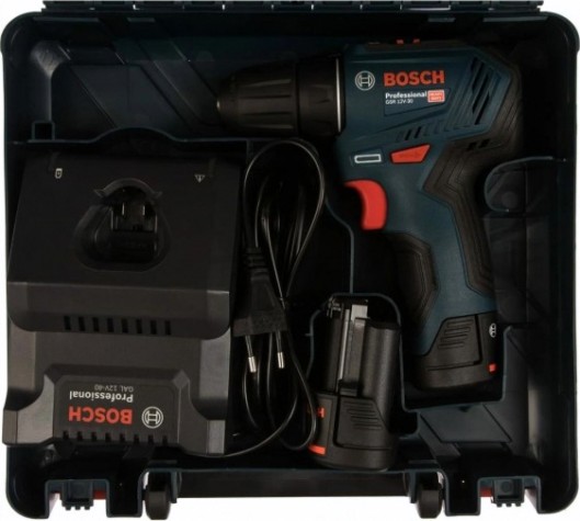 Аккумуляторный шуруповерт BOSCH GSR 12V-30 бесщеточная [06019G9020]