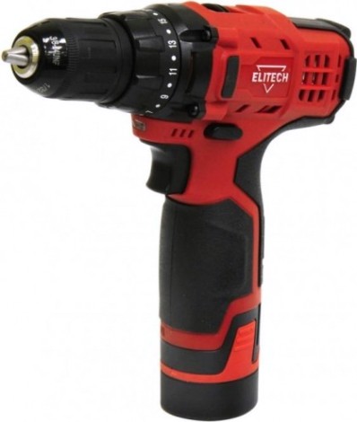 Аккумуляторный шуруповерт ELITECH ДА 10.8 ЛК2 (1,5Ач) [179141]