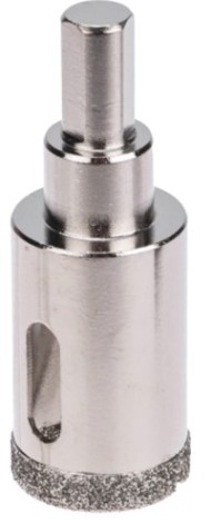 Алмазная коронка для мокрого сверления Kranz KR-92-0008 25мм по керамограниту с центров. сверлом