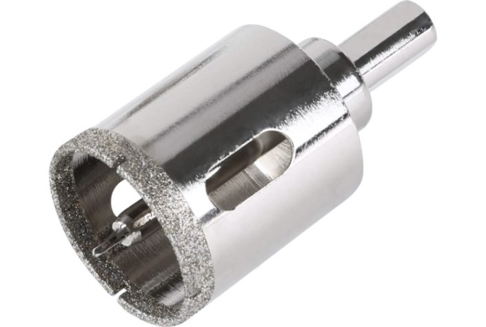 Алмазная коронка для мокрого сверления Kranz KR-92-0009 28мм по керамограниту с центров. сверлом