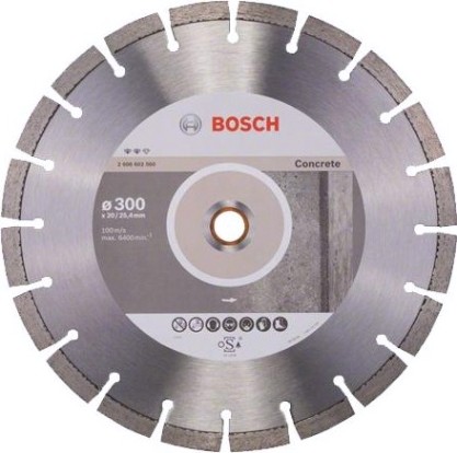 Алмазный диск для резки бетона BOSCH 400х25,4/20 мм Best for Concrete [2608602659]