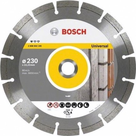 Алмазный диск универсальный BOSCH 150х22.2 мм Professional for Universal [2608602193]