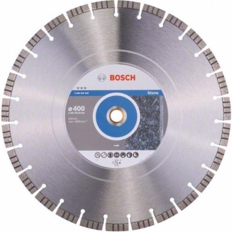 Алмазный диск универсальный BOSCH 400х25.4 мм Best for Stone [2608602649]