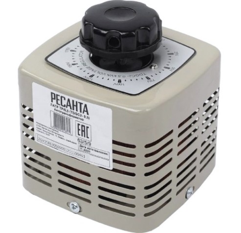 Автотрансформатор Ресанта TDGC2 - 0,5K однофазный (ЛАТР) [63/5/9]