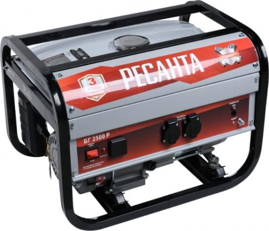 Бензогенератор Ресанта БГ 2500 Р [64/1/50]