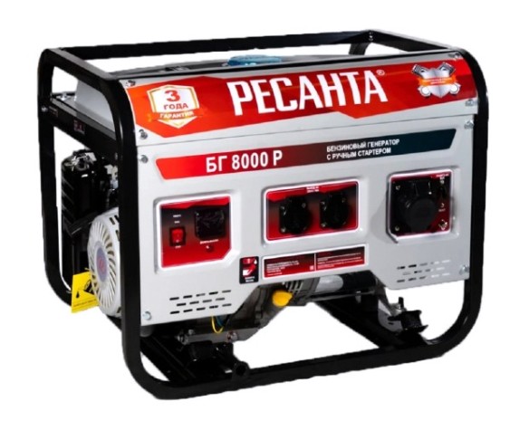 Бензогенератор Ресанта БГ 8000 Р [64/1/47]