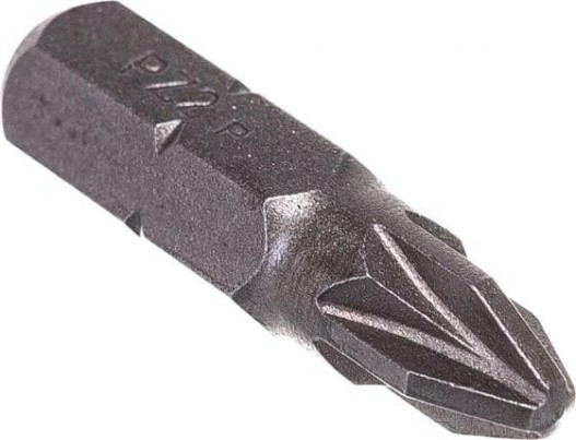 Бита для заворачивания BOSCH 25 ММ PZ2 Extra Hard 2шт xh [2609255923]
