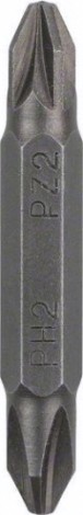 Бита для заворачивания BOSCH двусторонняя 45 мм PH2-PZ2 Extra Hard xh [2609255955]