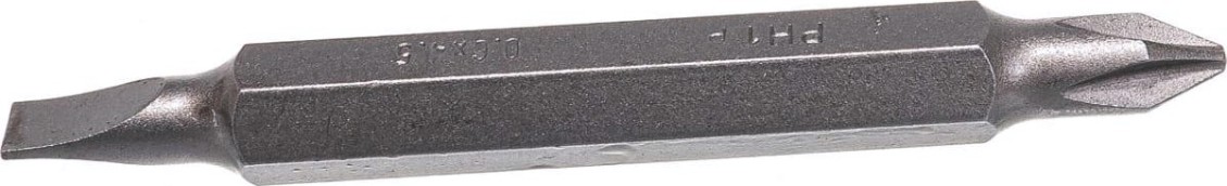 Бита для заворачивания BOSCH двусторонняя 45 ММ S/PH1,2,3 Extra Hard 3шт xh [2609255959]