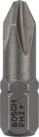 Бита для заворачивания BOSCH Extra Hard 25 мм PH2 25шт [2607001513]