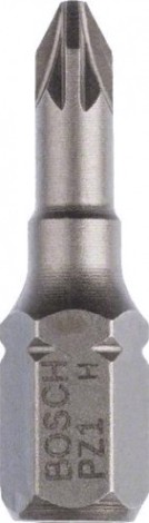 Бита для заворачивания BOSCH Extra Hard 25 мм PZ1 3шт [2607001554]