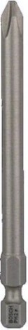 Бита для заворачивания BOSCH Extra Hard 89 мм PH2 3шт [2607001535]