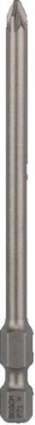 Бита для заворачивания BOSCH Extra Hard 89 мм PZ1 3шт [2607001581]