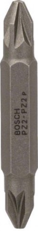 Бита для заворачивания BOSCH Extra Hard двусторонняя 45 мм PZ2/PZ2 [2607001742]