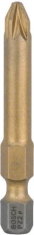 Бита для заворачивания BOSCH Max Grip 49 мм PZ2 3шт [2607001599]