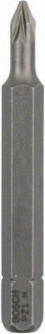 Бита для заворачивания BOSCH РZ1 х 51 мм Extra Hart (3шт) [2607001569]