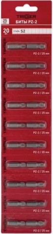 Бита для заворачивания TRIGGER 85964 ПРОФИ PZ-2 25мм, 20шт. [тов-208835]