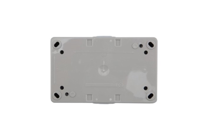 Блок розеток Kranz KR-78-0613 горизонтальный 2 INDUSTRIAL IP54 с зазем.