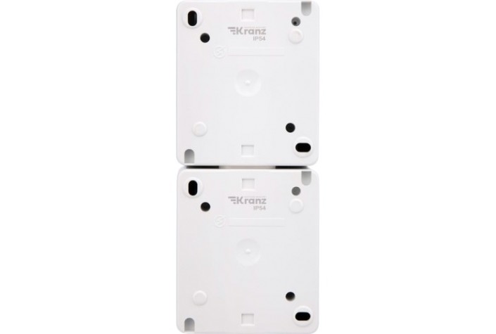 Блок розеток Kranz KR-78-0802 вертикальный 2 INDUSTRIAL IP54 с зазем., о/у Блок розеток Kranz KR-78-0802 вертикальный 2 INDUSTRIAL IP54 с зазем., о/у