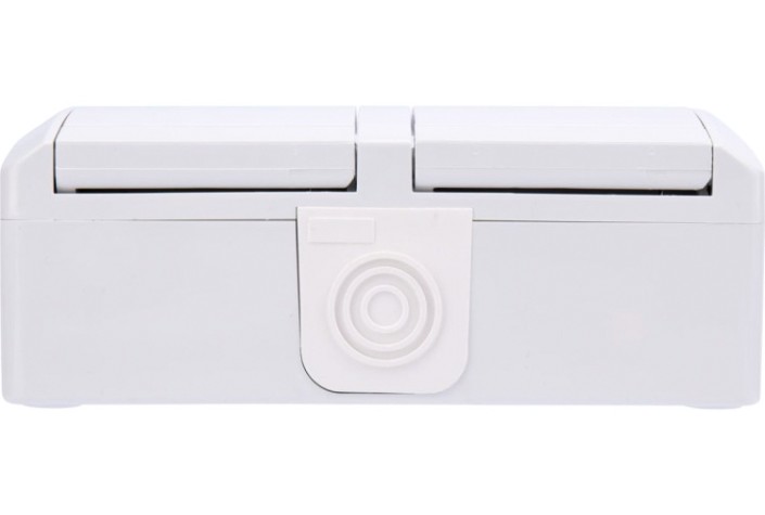 Блок розеток Kranz KR-78-0803 горизонтальный 2 (керамика) INDUSTRIAL IP54 Блок розеток Kranz KR-78-0803 горизонтальный 2 (керамика) INDUSTRIAL IP54