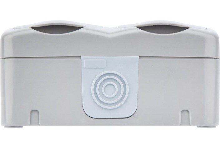 Блок розеток Kranz KR-78-0804 горизонтальный 2 (керамика) Mini OG IP54 Блок розеток Kranz KR-78-0804 горизонтальный 2 (керамика) Mini OG IP54