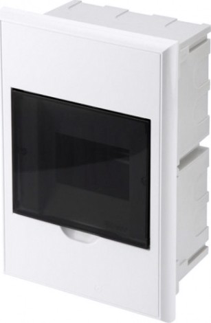 Бокс Kranz KR-11-0204 пластиковый ЩРВ-П-4 IP41 белый