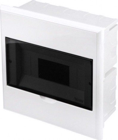 Бокс Kranz KR-11-0208 пластиковый ЩРВ-П-8 IP41 белый Бокс Kranz KR-11-0208 пластиковый ЩРВ-П-8 IP41 белый