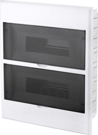 Бокс Kranz KR-11-0224 пластиковый ЩРВ-П-24 IP41 белый