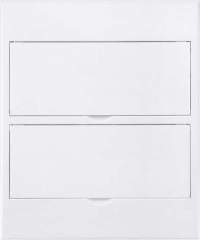 Бокс Kranz KR-11-0225 пластиковый ЩРВ-П-24 IP41 белый (белая дв.)