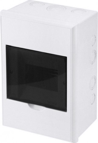 Бокс Kranz KR-11-0304 пластиковый ЩРН-П-4 IP41 белый