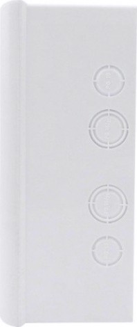 Бокс Kranz KR-11-0304 пластиковый ЩРН-П-4 IP41 белый