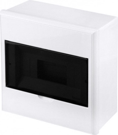 Бокс Kranz KR-11-0308 пластиковый ЩРН-П-8 IP41 белый