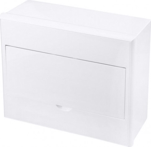 Бокс Kranz KR-11-0313 пластиковый ЩРН-П-12 IP41 белый (белая дв.)