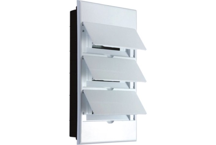 Бокс пластиковый Kranz KR-11-0237 ЩРВ-П-36 IP41 белый (белая дверца)
