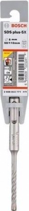 Бур SDS-plus 5-X BOSCH 5х 50/110 мм [2608833771]