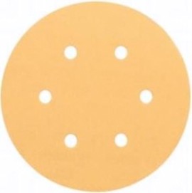 Диск на велюровой основе с отверстиями BOSCH 150/6 мм отв. Р 120 Best for Wood+Paint [2608607855]