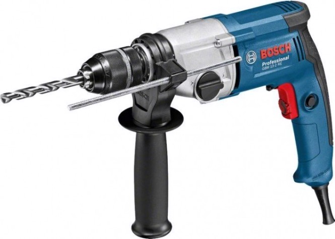 Дрель безударная сетевая BOSCH GBM 13-2 RE двухскоростная [06011B2000]