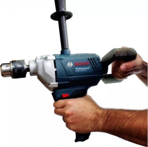 Дрель безударная сетевая BOSCH GBM 1600 RE односкоростная [06011B0000]