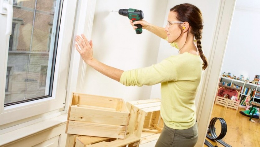 Дрель-шуруповерт аккумуляторная BOSCH EasyImpact 12 ударная, без АКБ и ЗУ [06039B6102]