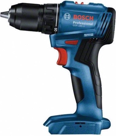 Дрель-шуруповерт аккумуляторная BOSCH GSR 185-LI без АКБ и ЗУ [06019K3003]